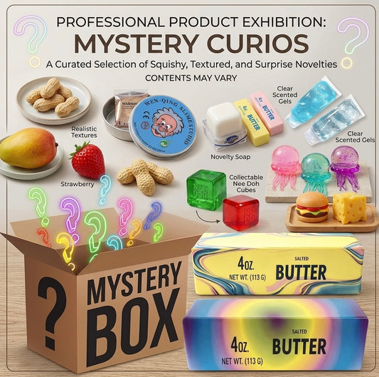 Kawaii Cat Paw & Food Mochi Squishy™ – Mystery Blind Box Fidget Toy