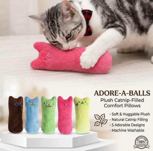 Catnip PlayBite™ Interactive Plush Cat Toy