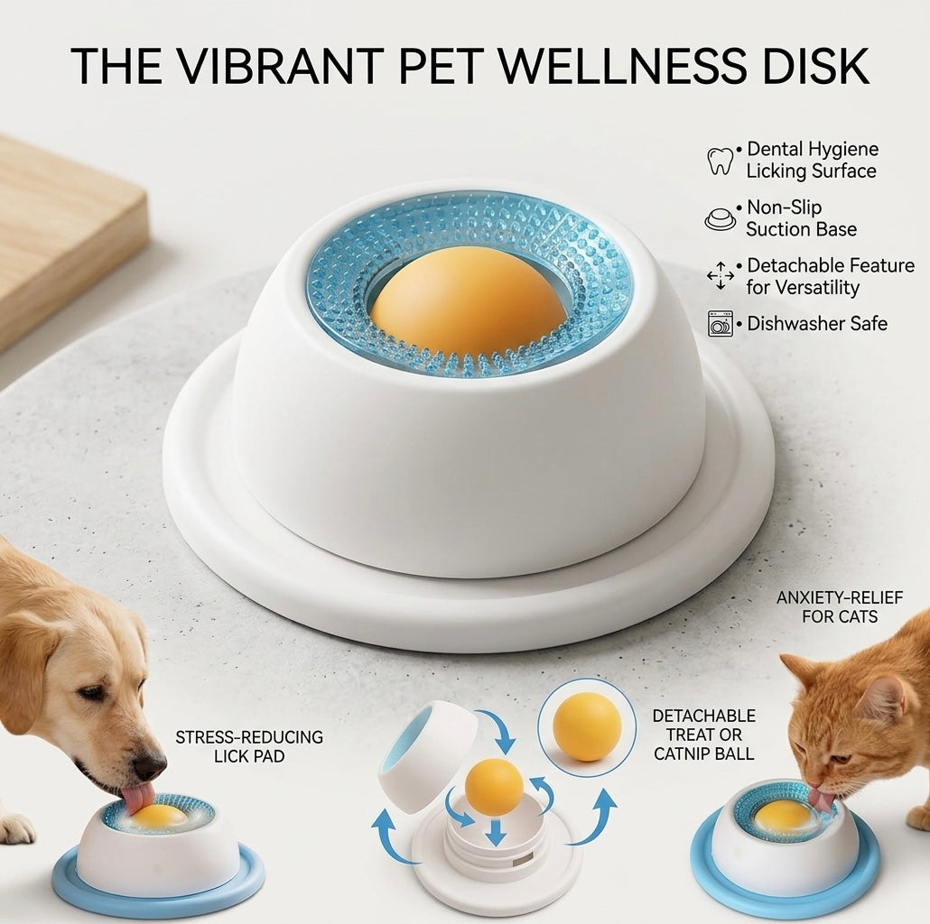 SoupLick™ Anti-Choking Slow Feeder & Liquid Licking Bowl