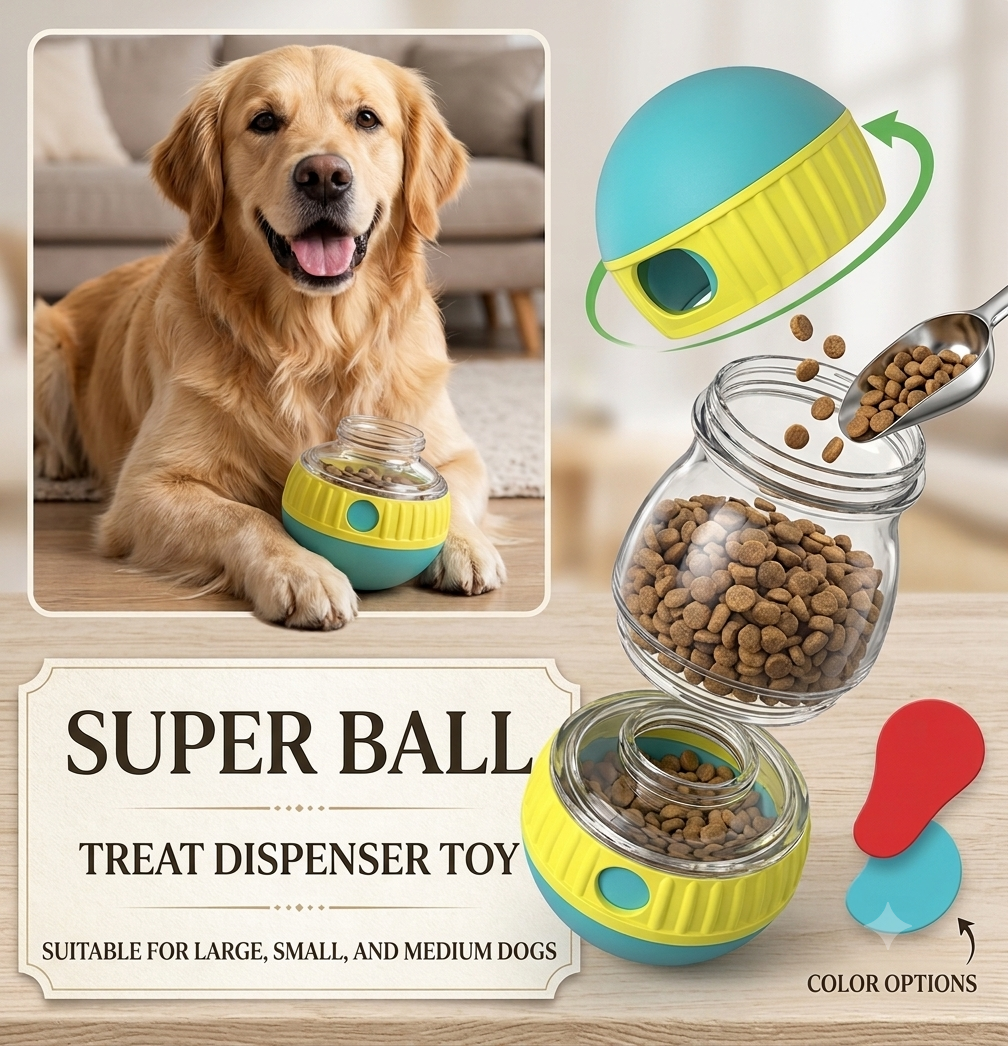 TreatRoll™ Interactive Dog Toy