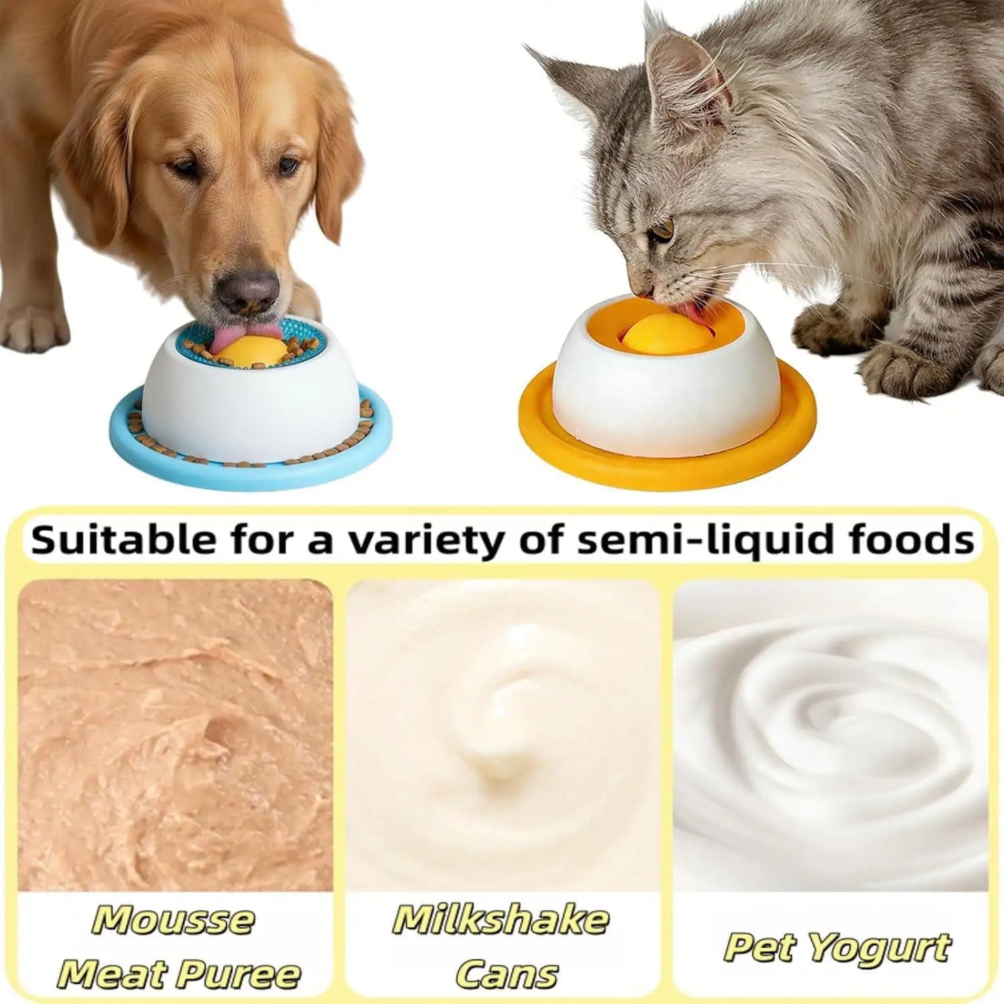 SoupLick™ Anti-Choking Slow Feeder & Liquid Licking Bowl