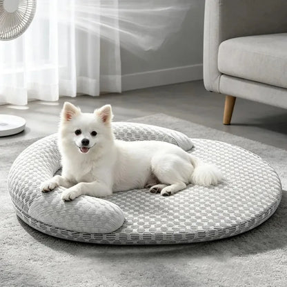 CoolNest™ Ice Silk Pet Cooling Bed