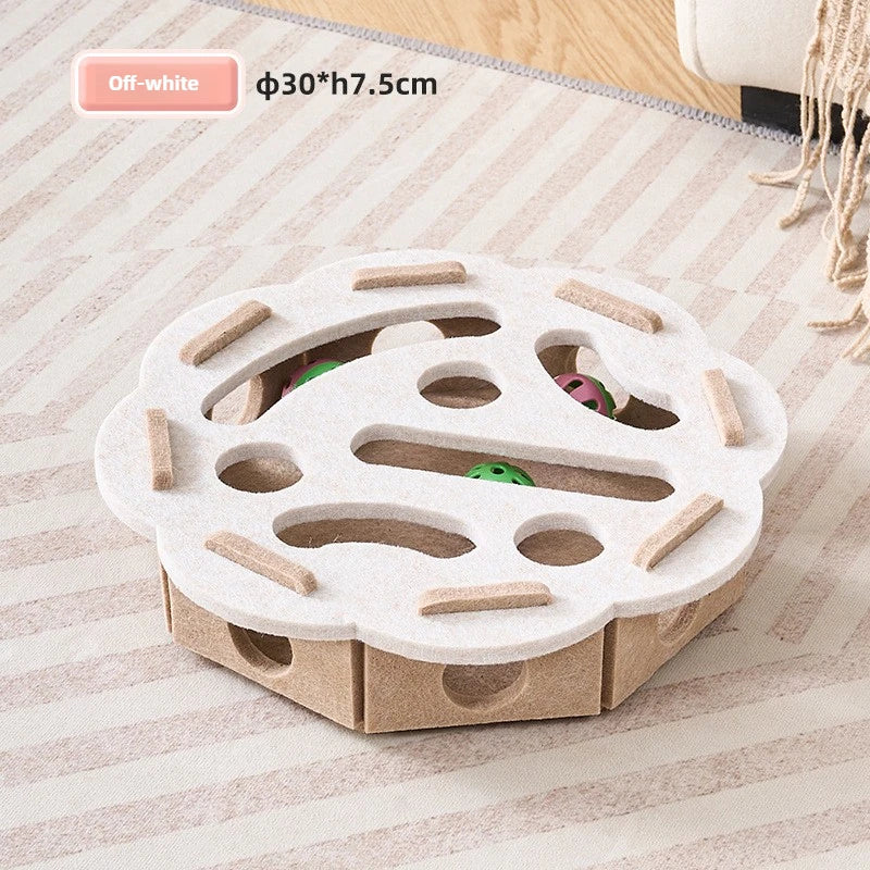 CuriosityBox™ Interactive Cat Maze & Felt Puzzle Game