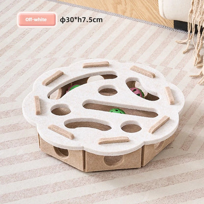 CuriosityBox™ Interactive Cat Maze & Felt Puzzle Game