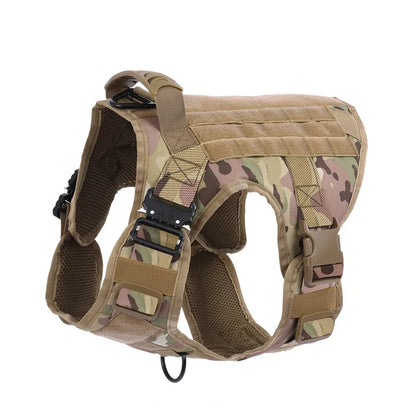 Adjustable Tactical Dog Harness with Handle
