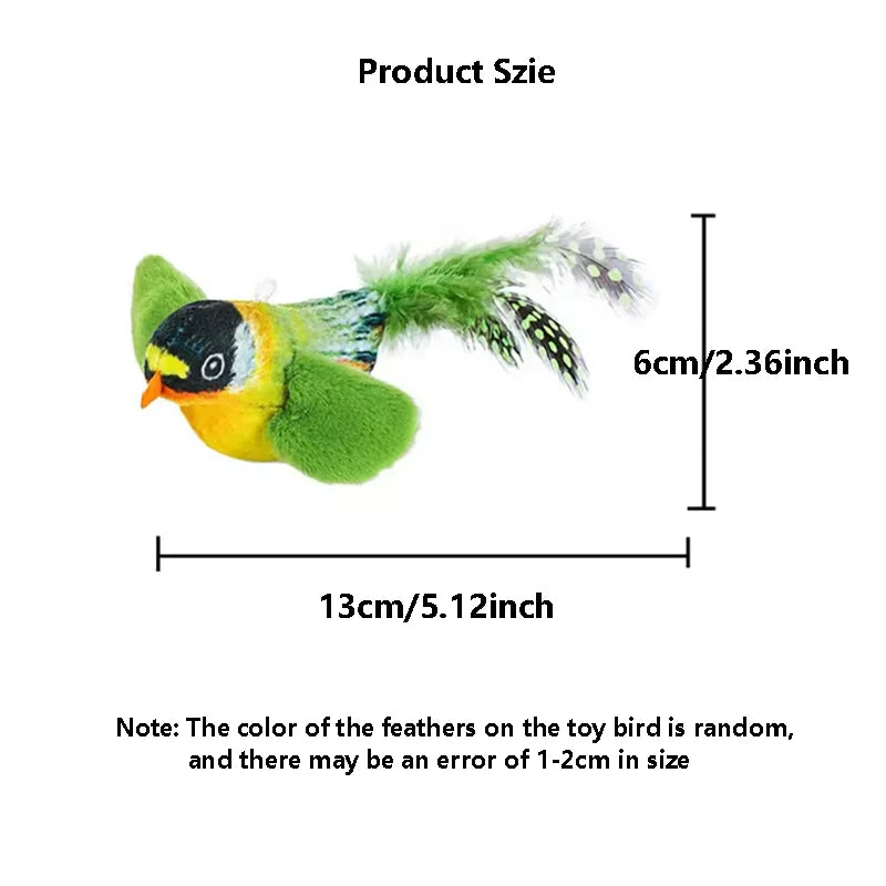 ChirpyBird™ Interactive Sound & Catnip Motion Toy