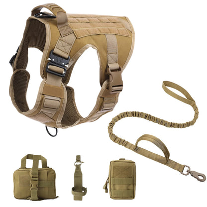 Adjustable Tactical Dog Harness with Handle