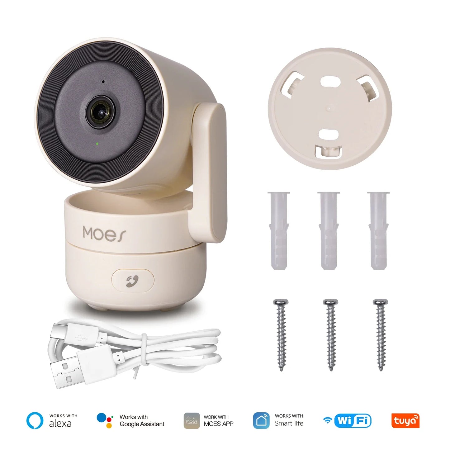 Smart PetCam 360™ – 4MP HD Indoor Pet Security Camera