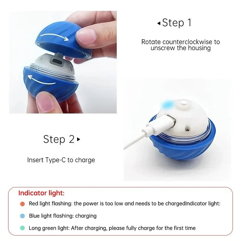 SmartBounce™ Automatic Moving & Bouncing Dog Toy Ball