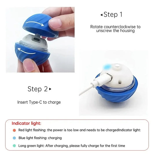 SmartBounce™ Automatic Moving & Bouncing Dog Toy Ball