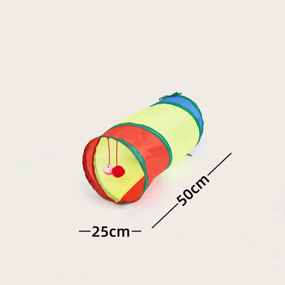 TunnelPaws™ Collapsible Indoor & Outdoor Cat Play Tunnel
