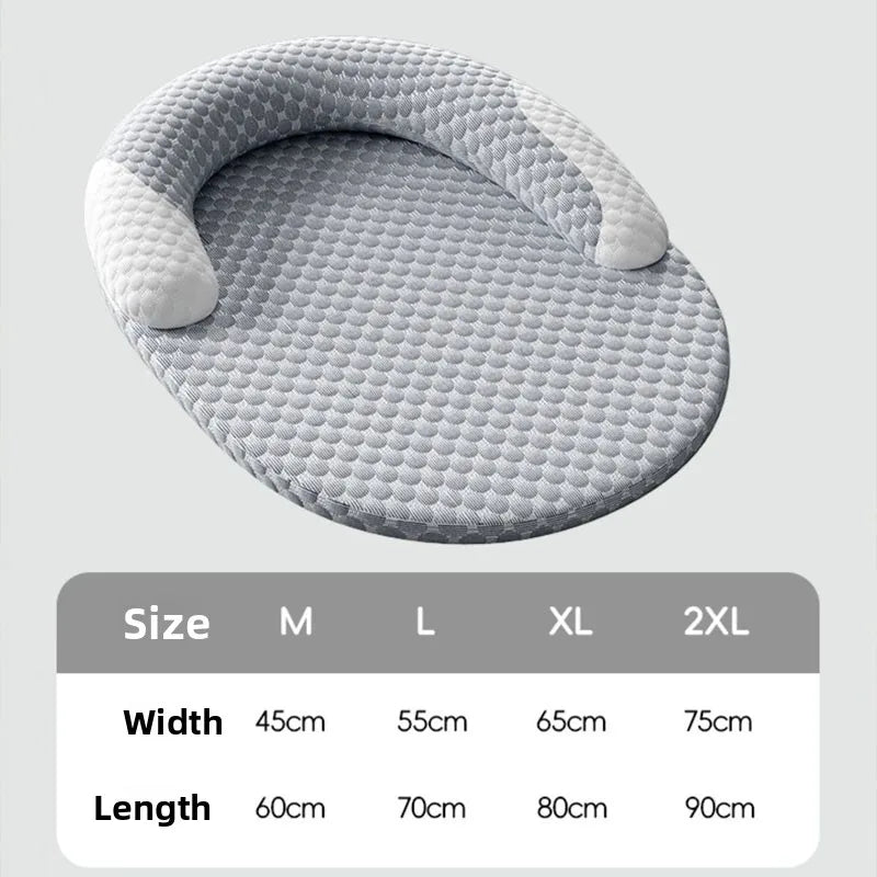 CoolNest™ Ice Silk Pet Cooling Bed