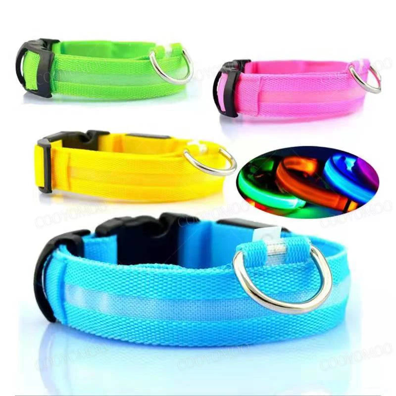 LumiGuard™ USB Rechargeable LED Dog Collar