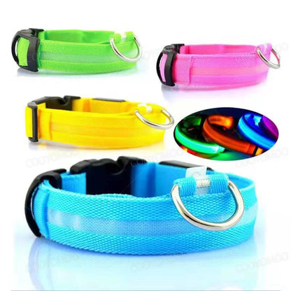 LumiGuard™ USB Rechargeable LED Dog Collar