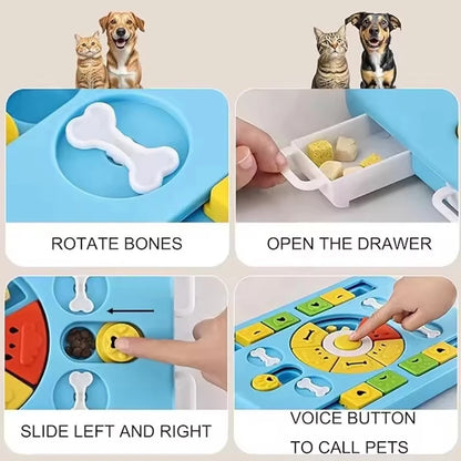 Interactive Dog Puzzle Toy for Training & Enrichment