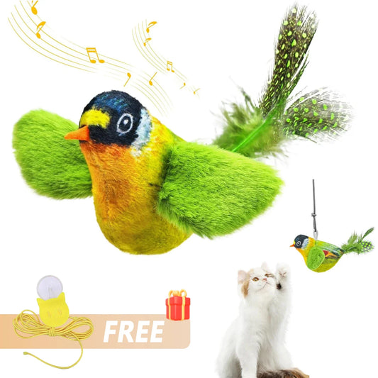 ChirpyBird™ Interactive Sound & Catnip Motion Toy