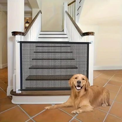 SafeGate™ Heavy-Duty Mesh Pet Safety Gate & Isolation Barrier