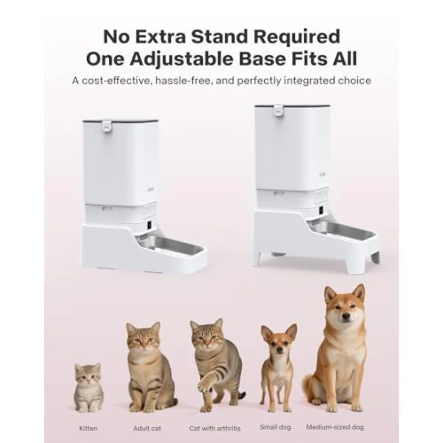 Smart Automatic Pet Feeder with 1080P Camera – 7L Food Dispenser for Pet