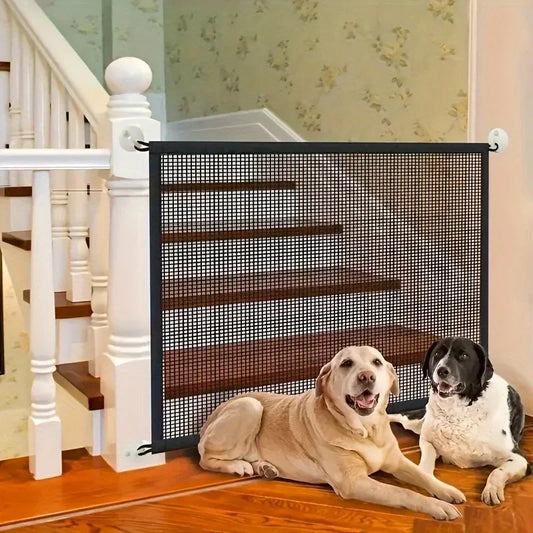 SafeGate™ Heavy-Duty Mesh Pet Safety Gate & Isolation Barrier