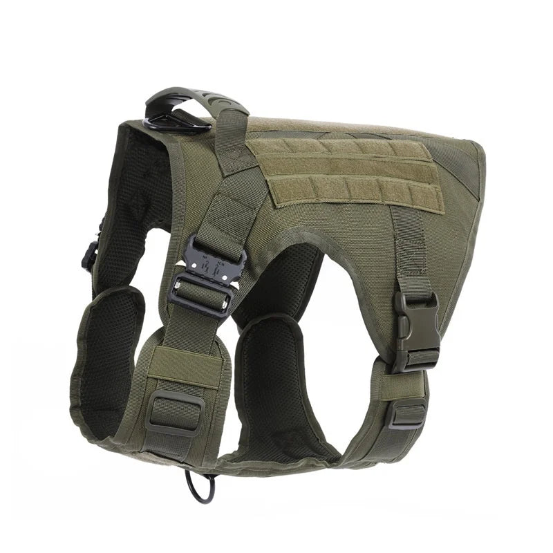 Adjustable Tactical Dog Harness with Handle