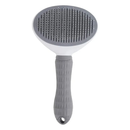 ProGroom™ Stainless Steel Pet Hair Brush – De-Shedding & Grooming Comb