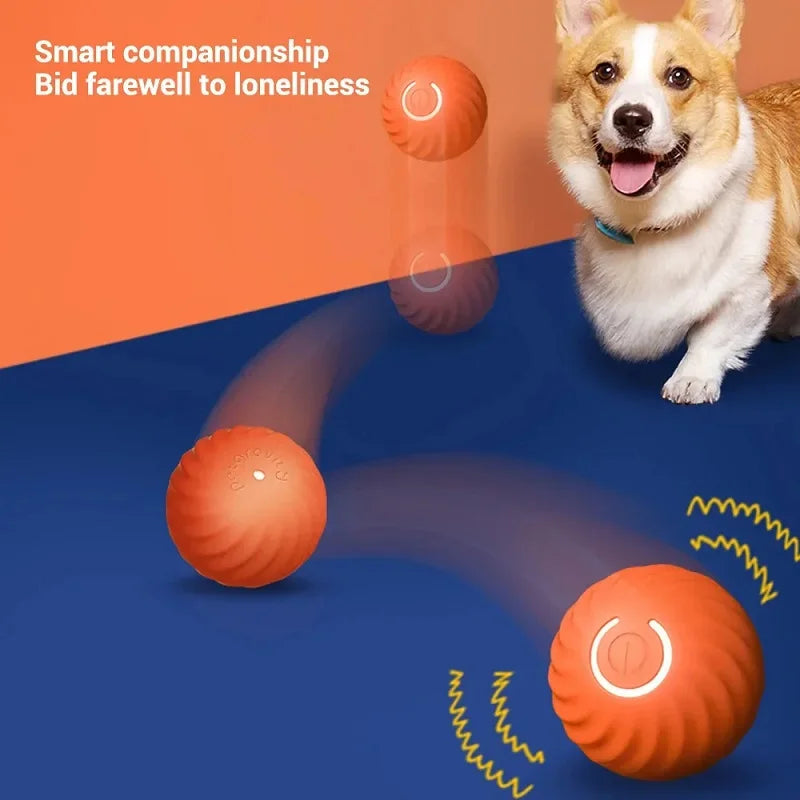SmartBounce™ Automatic Moving & Bouncing Dog Toy Ball