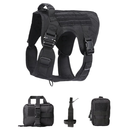 Adjustable Tactical Dog Harness with Handle