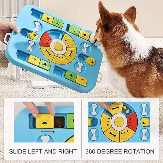 Interactive Dog Puzzle Toy for Training & Enrichment