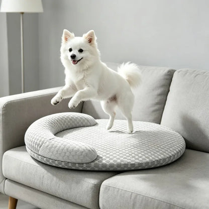 CoolNest™ Ice Silk Pet Cooling Bed
