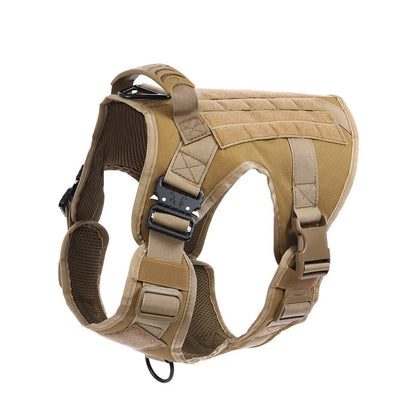 Adjustable Tactical Dog Harness with Handle