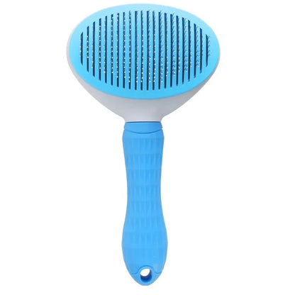 ProGroom™ Stainless Steel Pet Hair Brush – De-Shedding & Grooming Comb