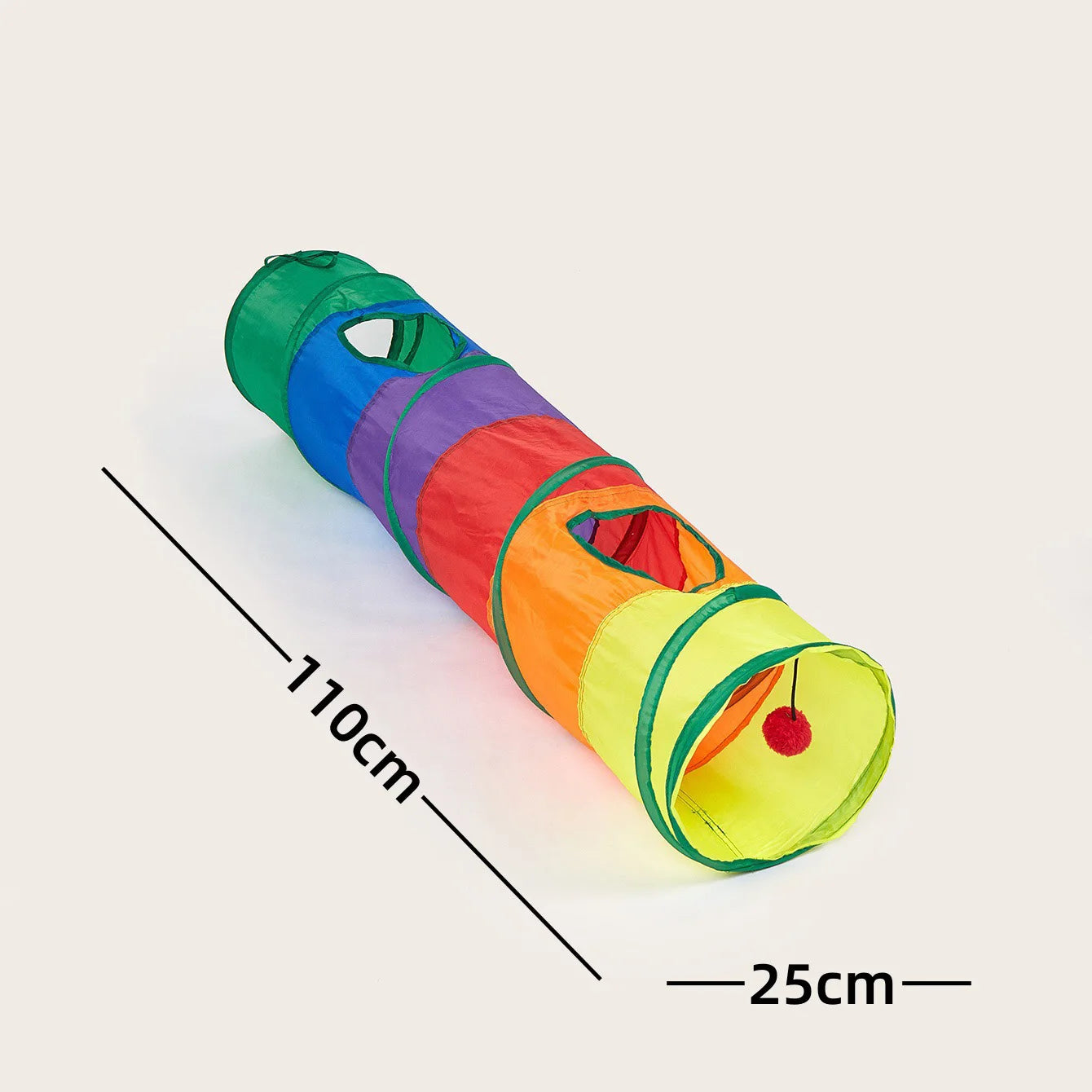 TunnelPaws™ Collapsible Indoor & Outdoor Cat Play Tunnel