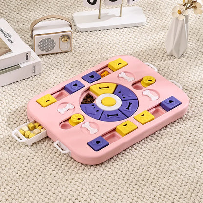 Interactive Dog Puzzle Toy for Training & Enrichment