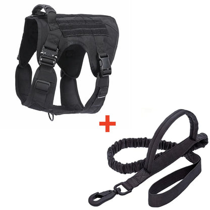 Adjustable Tactical Dog Harness with Handle