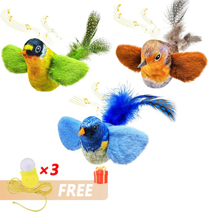ChirpyBird™ Interactive Sound & Catnip Motion Toy