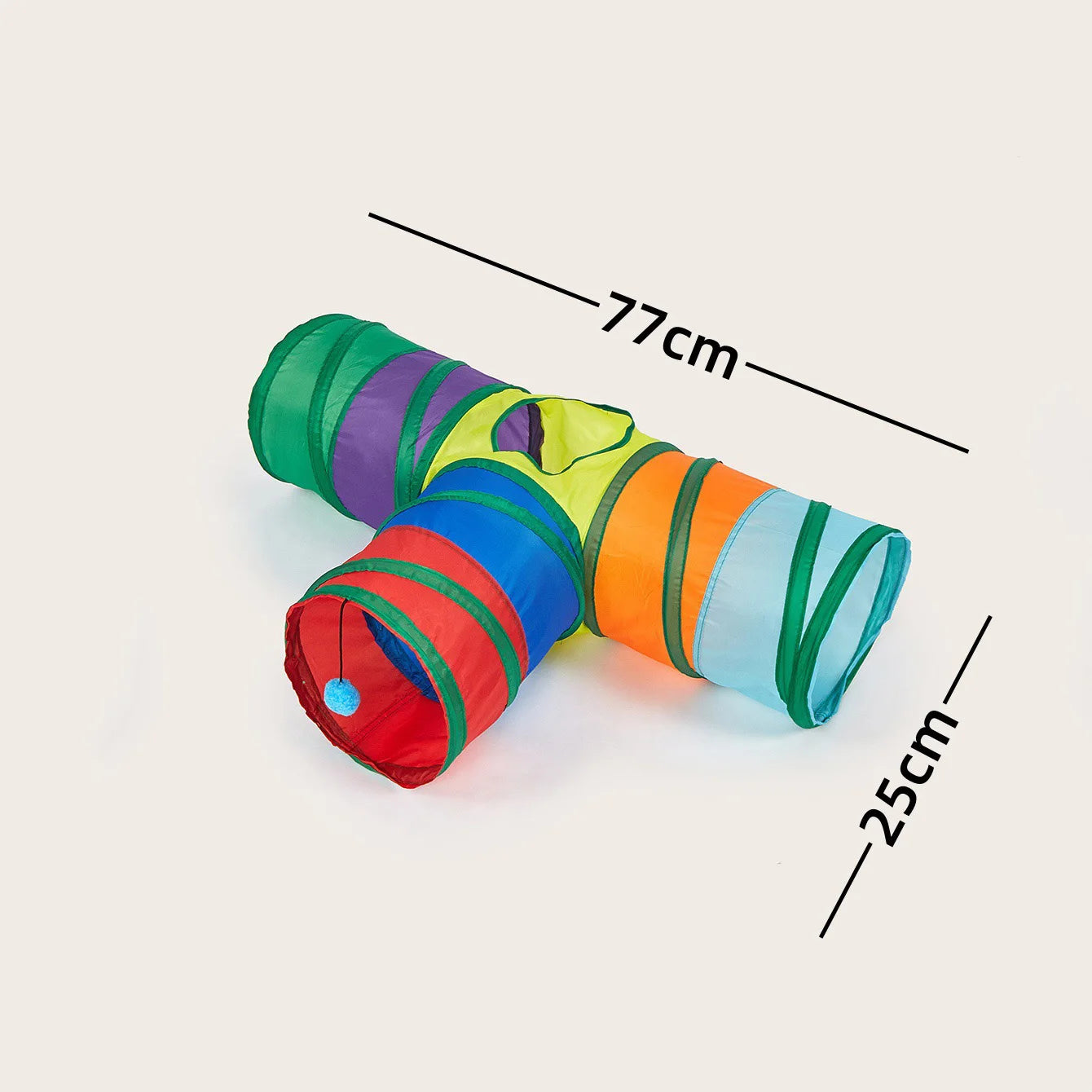 TunnelPaws™ Collapsible Indoor & Outdoor Cat Play Tunnel