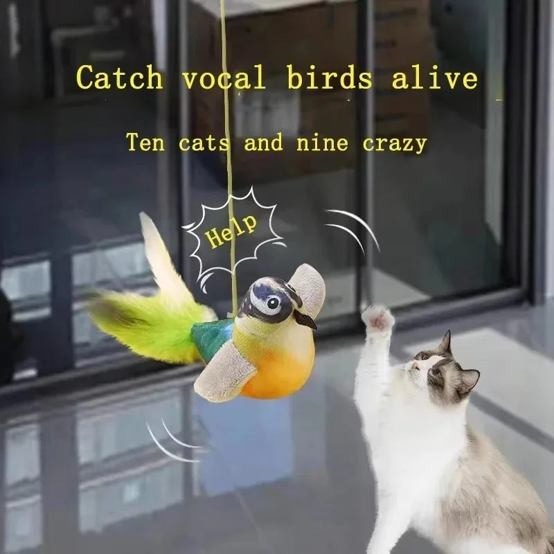 ChirpyBird™ Interactive Sound & Catnip Motion Toy
