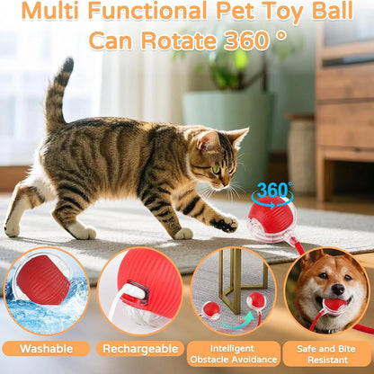 TailChase™ Smart Automatic Rolling Ball with Faux Tail