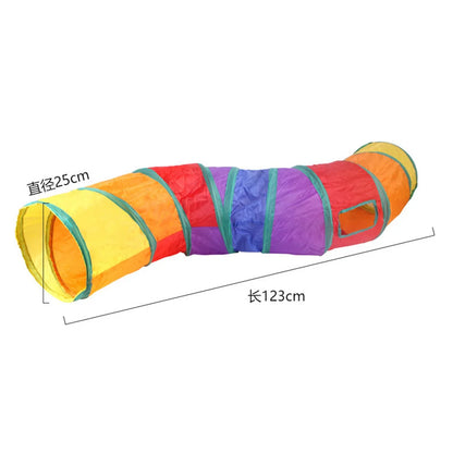 TunnelPaws™ Collapsible Indoor & Outdoor Cat Play Tunnel