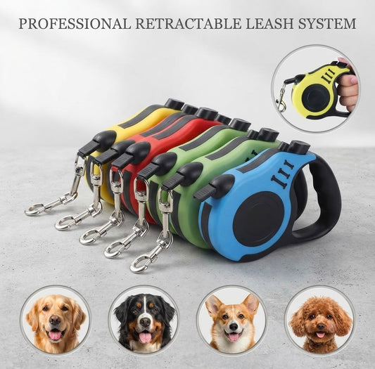 FlexiPaw™ Retractable Dog Leash