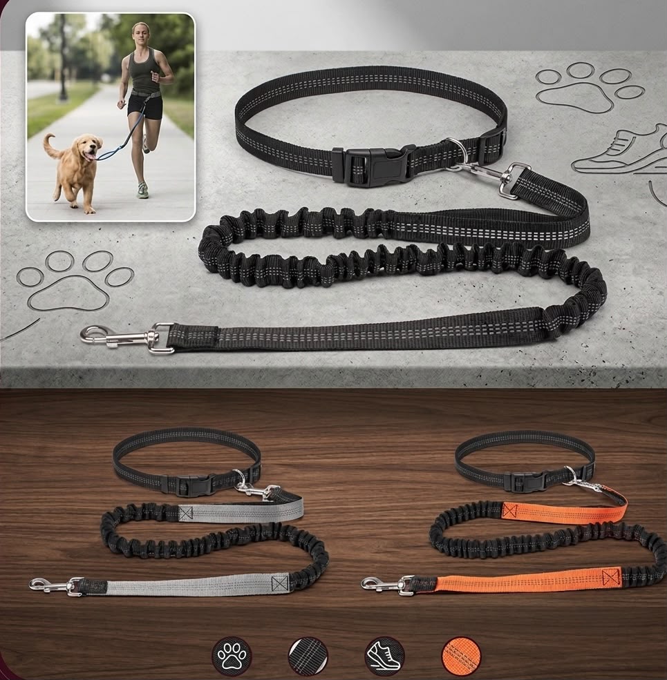 RunPaw™ Hands-Free Dog Leash
