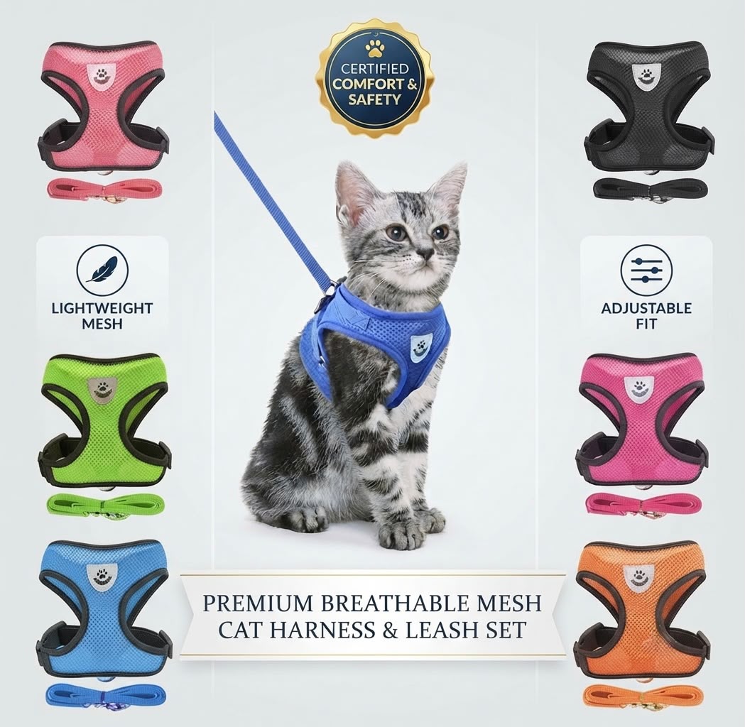 ComfortWalk™ No-Pull Mesh Pet Harness